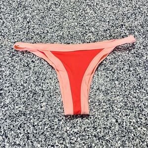 Seatonic ✦ Cheeky Pink Swim Tanga Bikini Bottom (M)